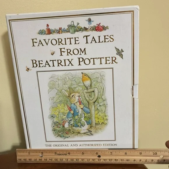 Vtg.  1998 Favorite Tales from Beatrix Potter Boxed Set & 9” Plush - Picture 13 of 16